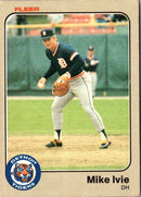 1983 Fleer Mike Ivie