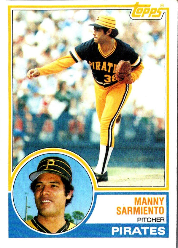1983 Topps Manny Sarmiento #566