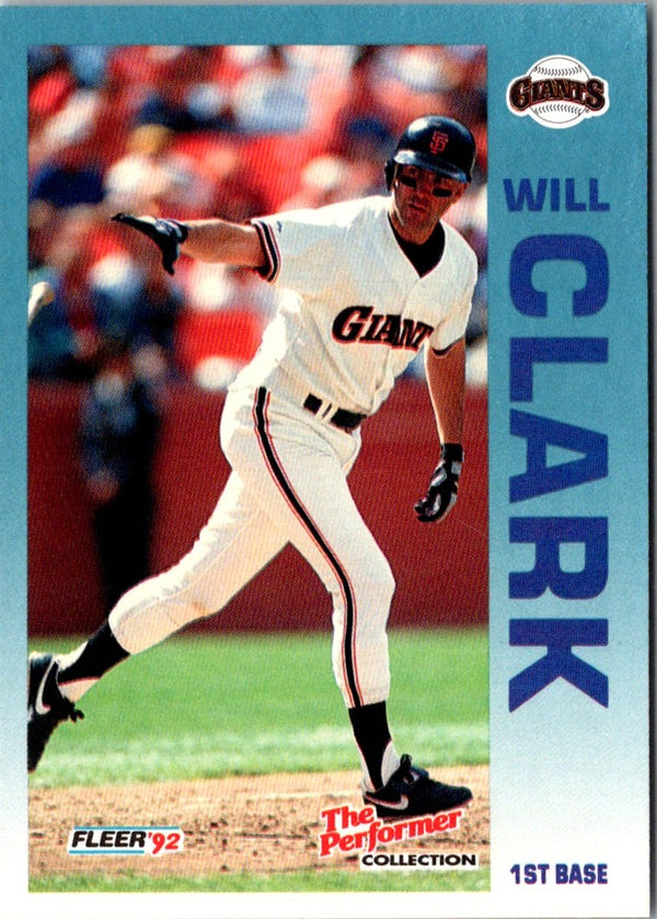 1990 Topps Will Clark #24