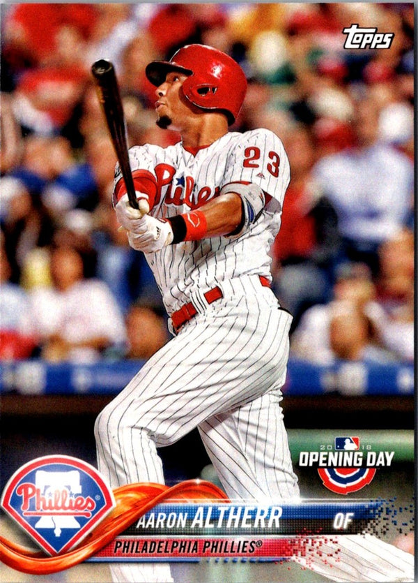 2018 Topps Opening Day Aaron Altherr #181