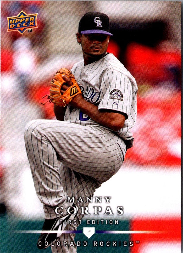 2008 Upper Deck First Edition Manny Corpas #202
