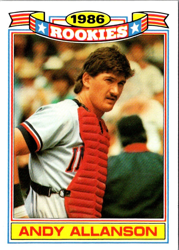 1987 Topps Glossy Rookies Andy Allanson #1