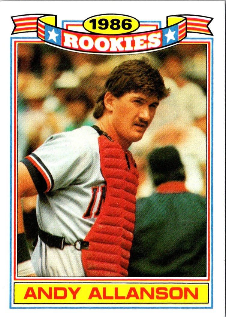 1987 Topps Glossy Rookies Andy Allanson