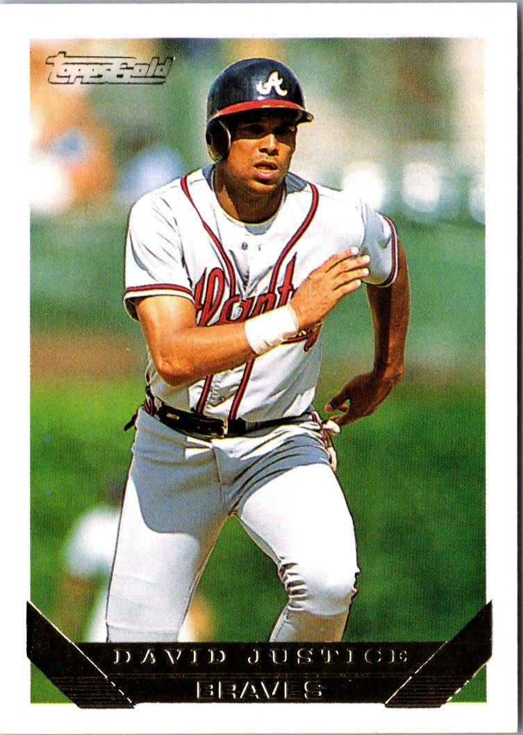 1993 Topps Gold David Justice