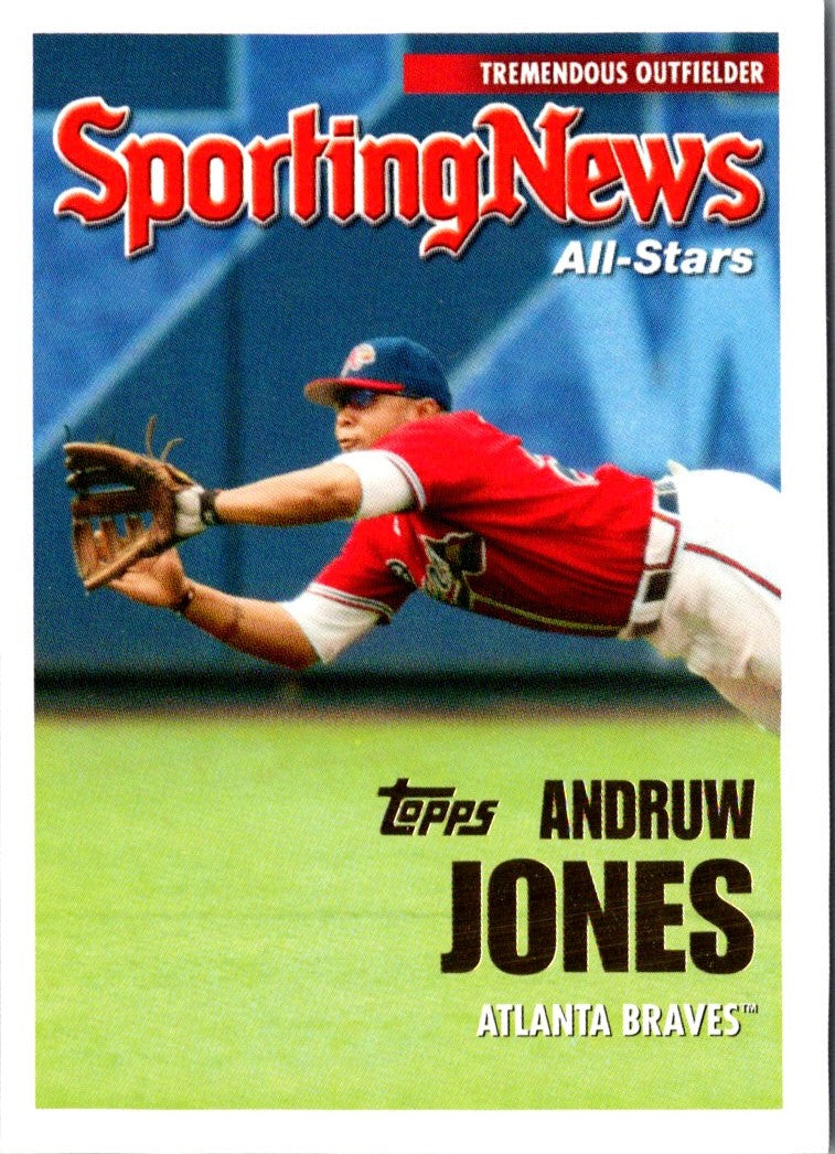 2005 Topps Updates & Highlights Andruw Jones