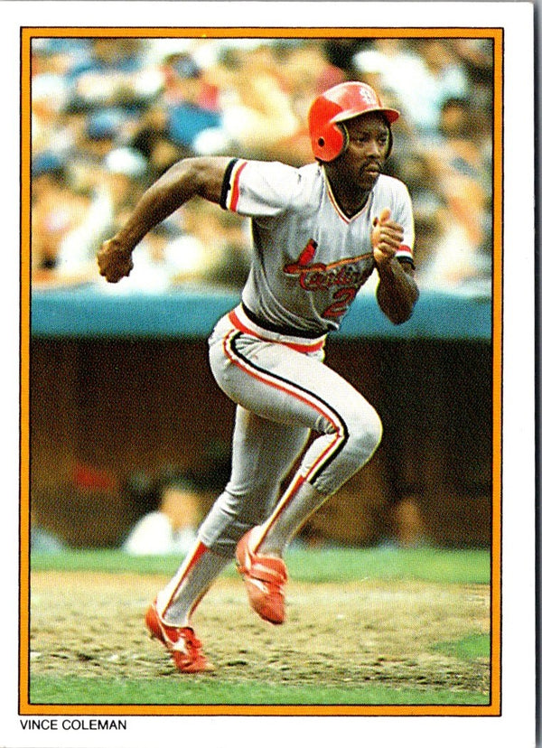 1987 Topps Glossy Vince Coleman #38