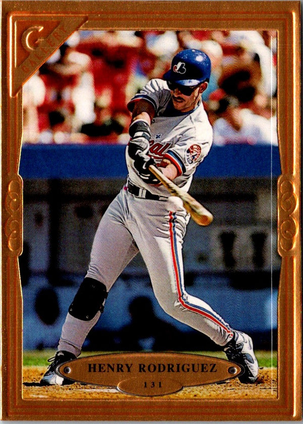 1997 Topps Gallery Henry Rodriguez #131