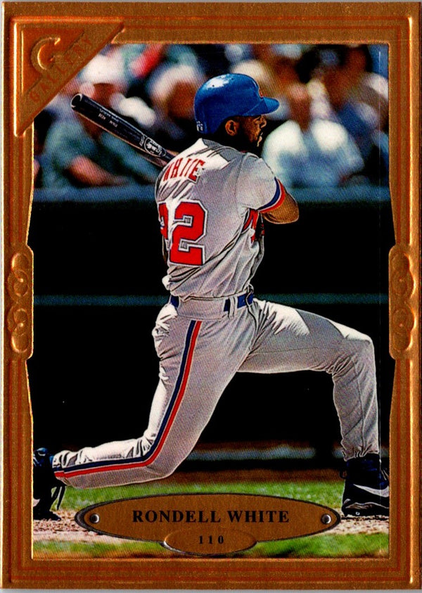 1997 Topps Gallery Rondell White #110