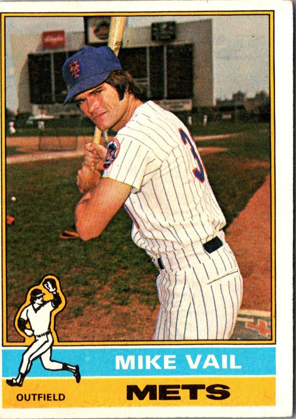 1976 Topps Mike Vail #655 Rookie