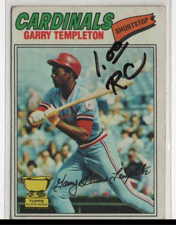 1977 Topps Garry Templeton #161 Rookie