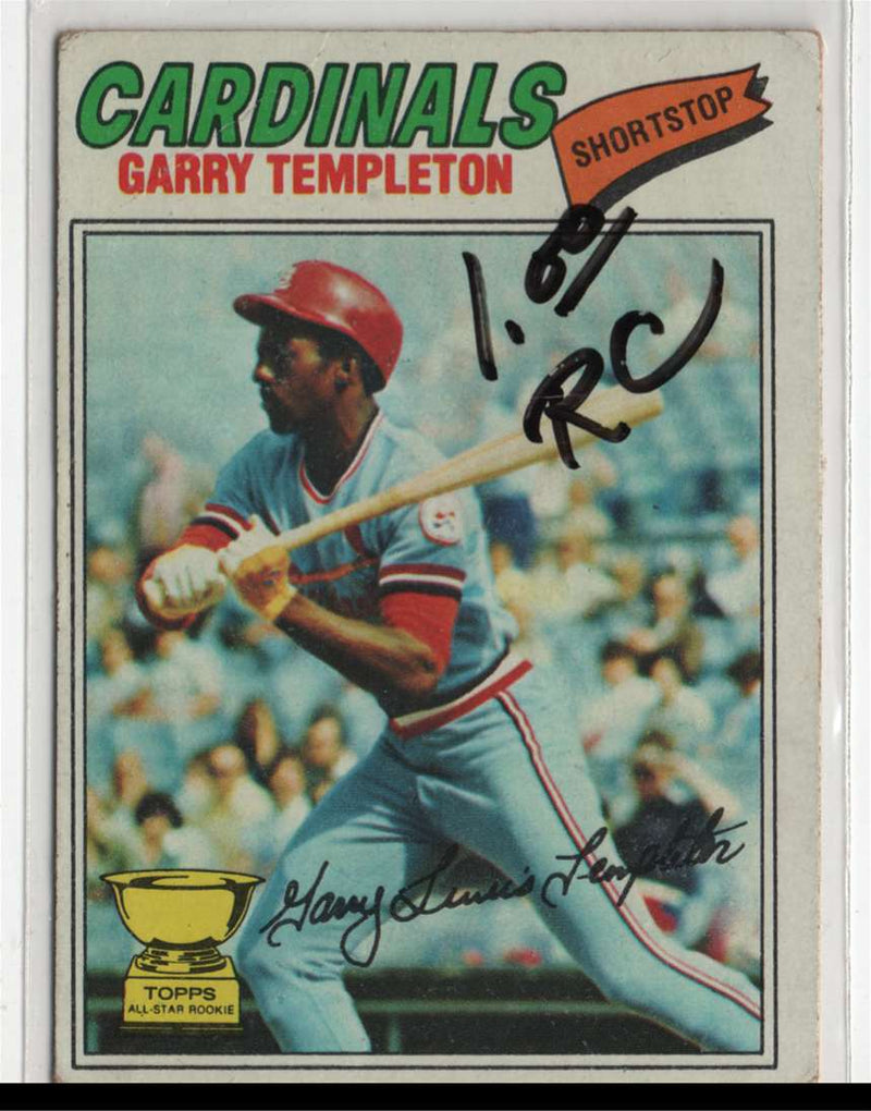 1977 Topps Garry Templeton