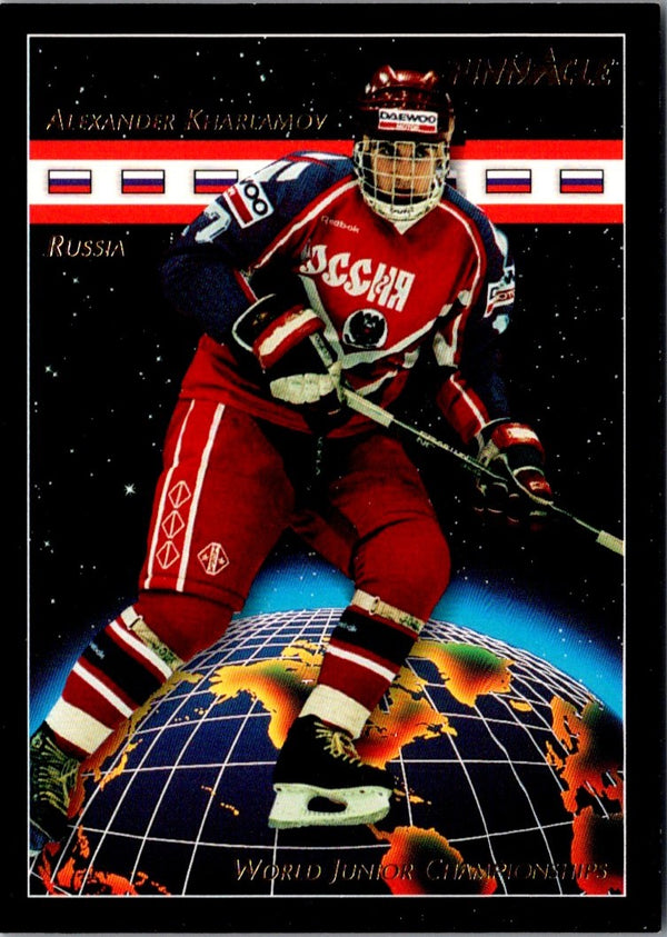 1993 Pinnacle Canadian Alexander Kharlamov #504 Rookie