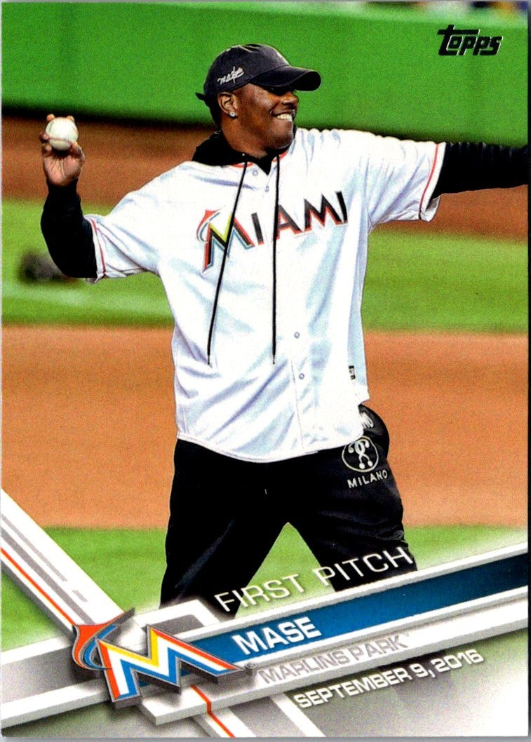 2017 Topps First Pitch Mase