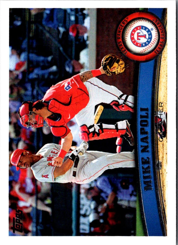 2011 Topps Update Mike Napoli #US19