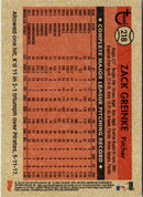 2018 Topps Archives Zack Greinke