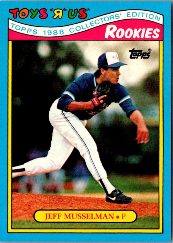 1988 Topps Toys'R'Us Rookies Jeff Musselman #20