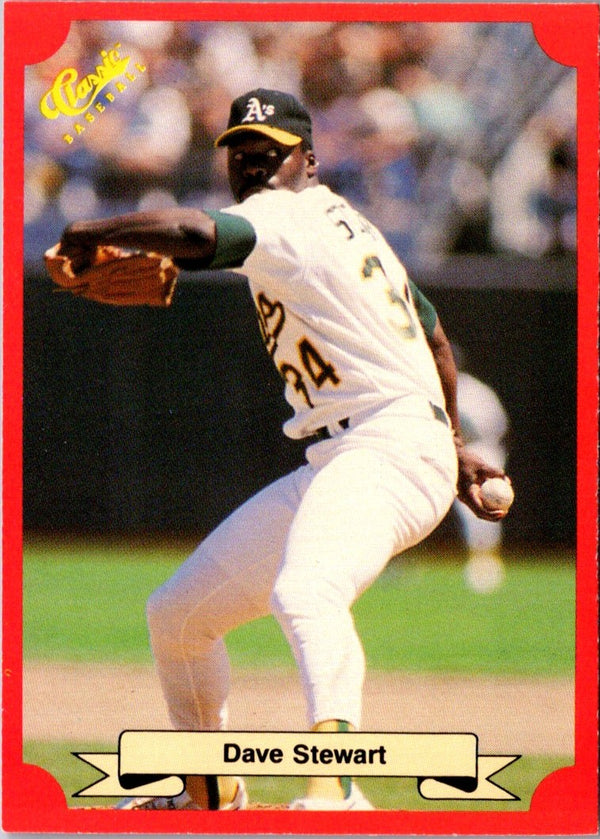 1988 Classic Red Dave Stewart #196