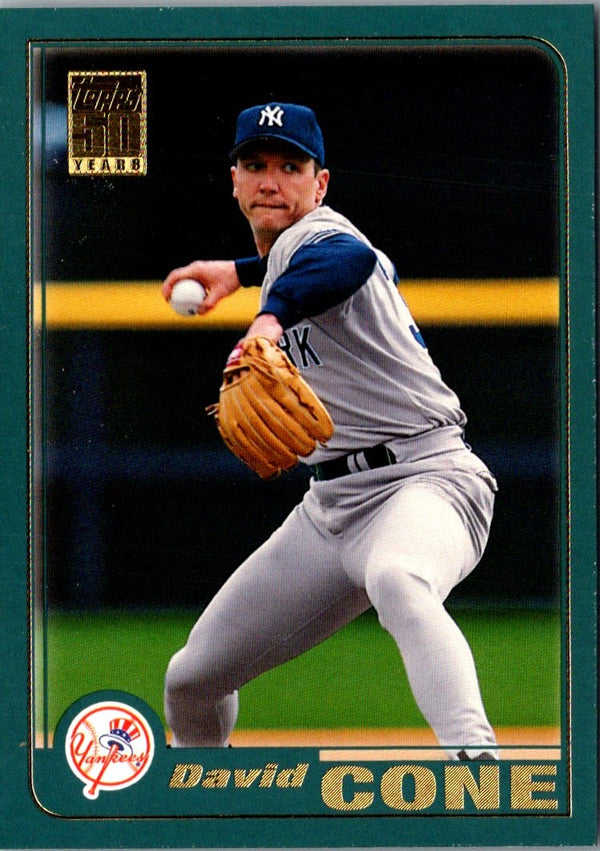 2001 Topps Limited David Cone #65
