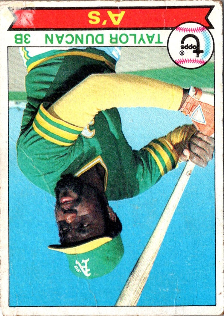 1979 Topps Taylor Duncan