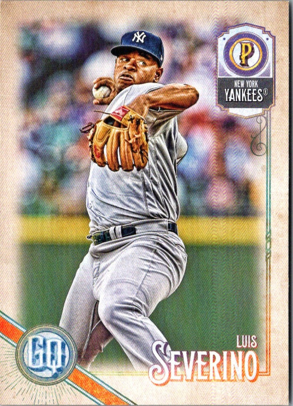 2018 Topps Gypsy Queen Luis Severino #16