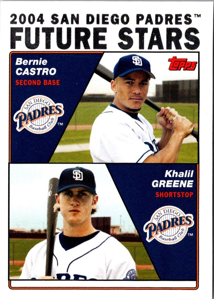 2004 Topps Bernie Castro/Khalil Greene