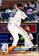 2018 Topps Update Francisco Liriano