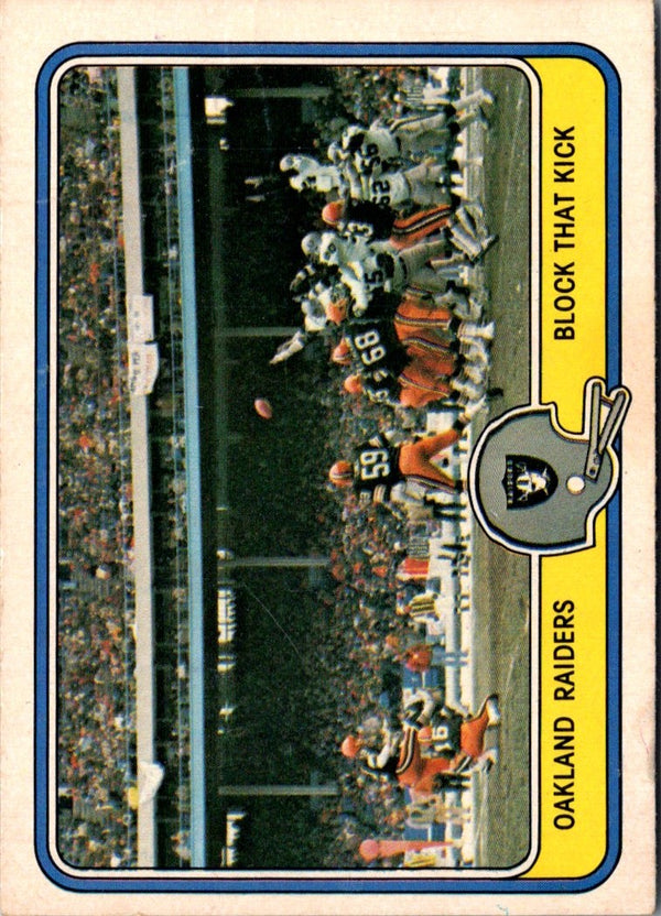 1981 Fleer Team Action Oakland Raiders Defense #40