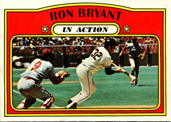 1972 Topps Ron Bryant #186