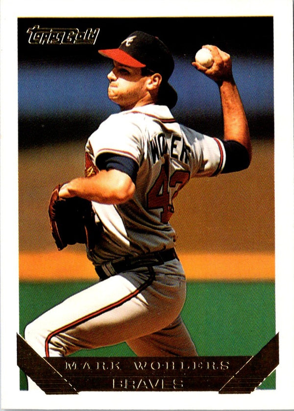 1993 Topps Gold Mark Wohlers #8