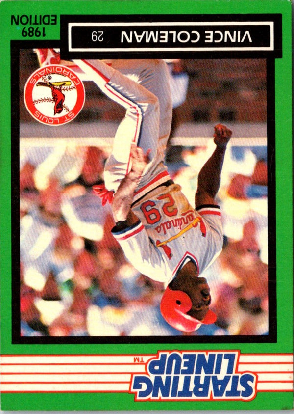 1989 Topps Vince Coleman #