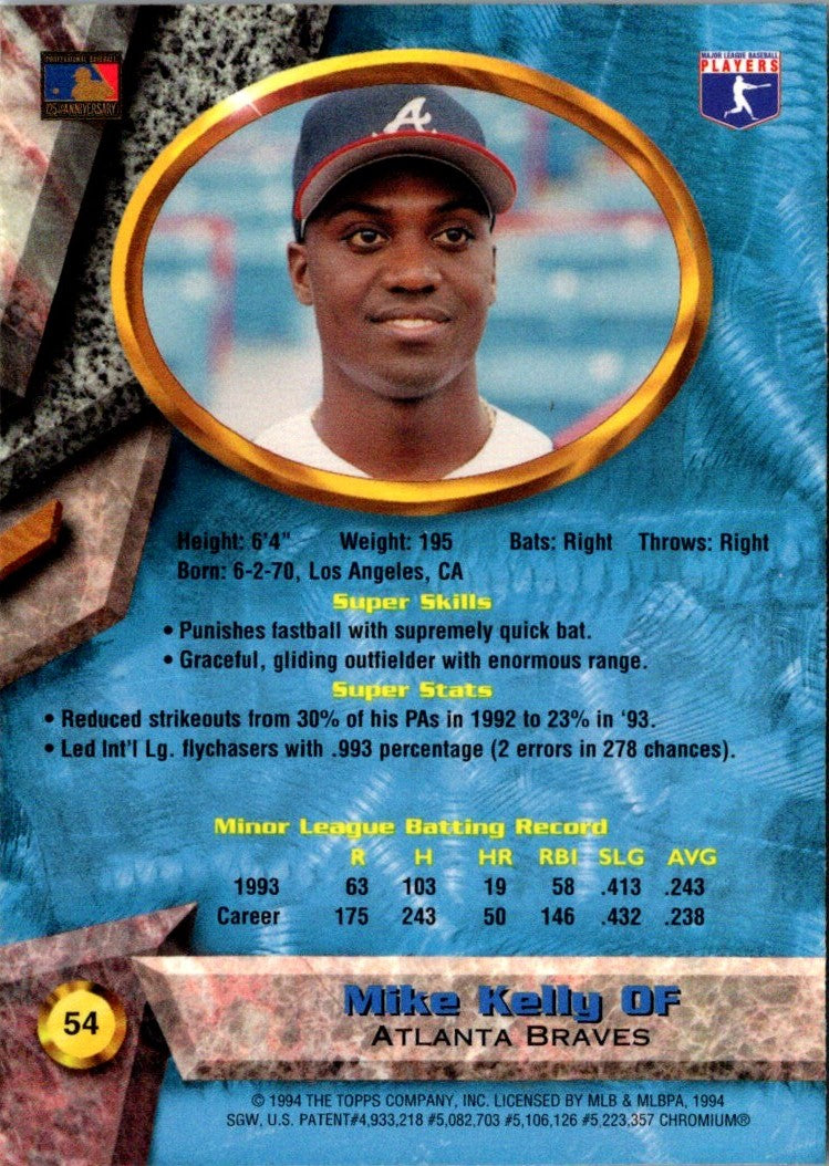 1994 Topps Mike Kelly