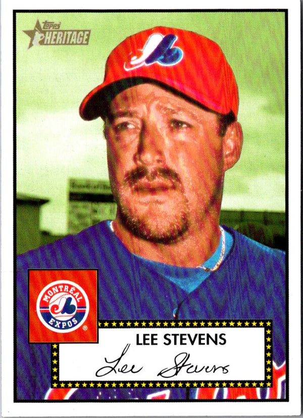 2001 Topps Heritage Lee Stevens #248