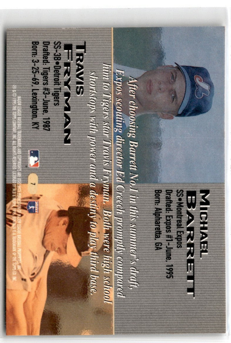 1995 Topps Own the Game Instant Winners Montreal Expos Set