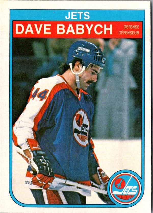 1982 O-Pee-Chee Dave Babych #375