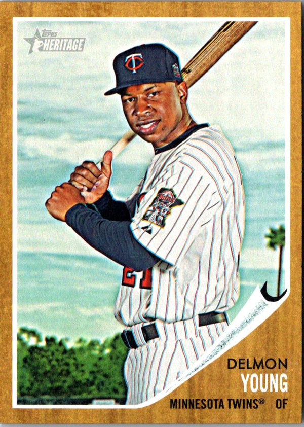 2011 Topps Heritage Delmon Young #272