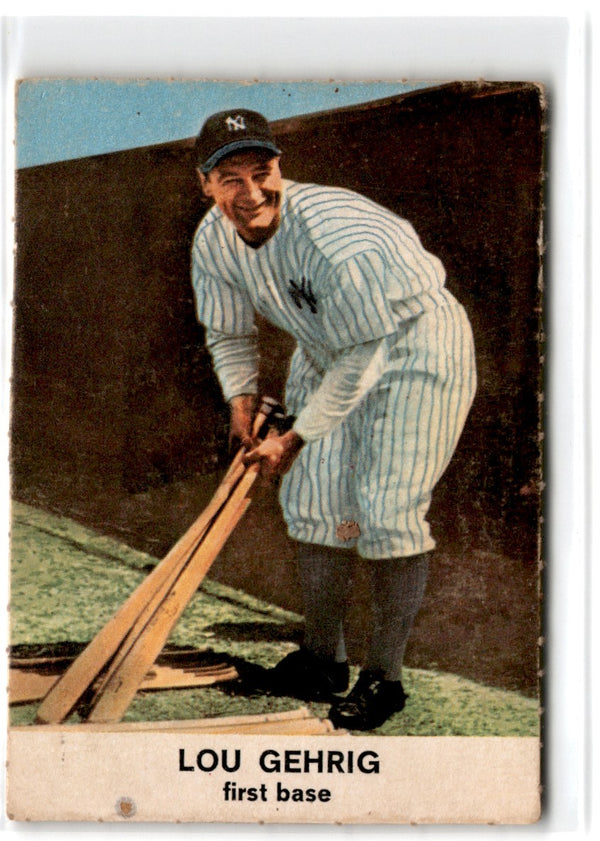 1961 Golden Press Lou Gehrig #16
