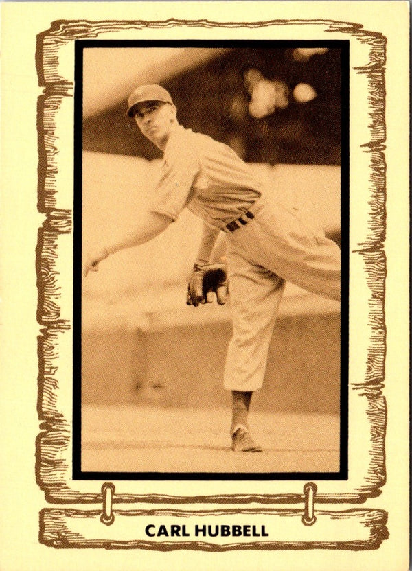 1982 Cramer Baseball Legends Series 3 Carl Hubbell #89