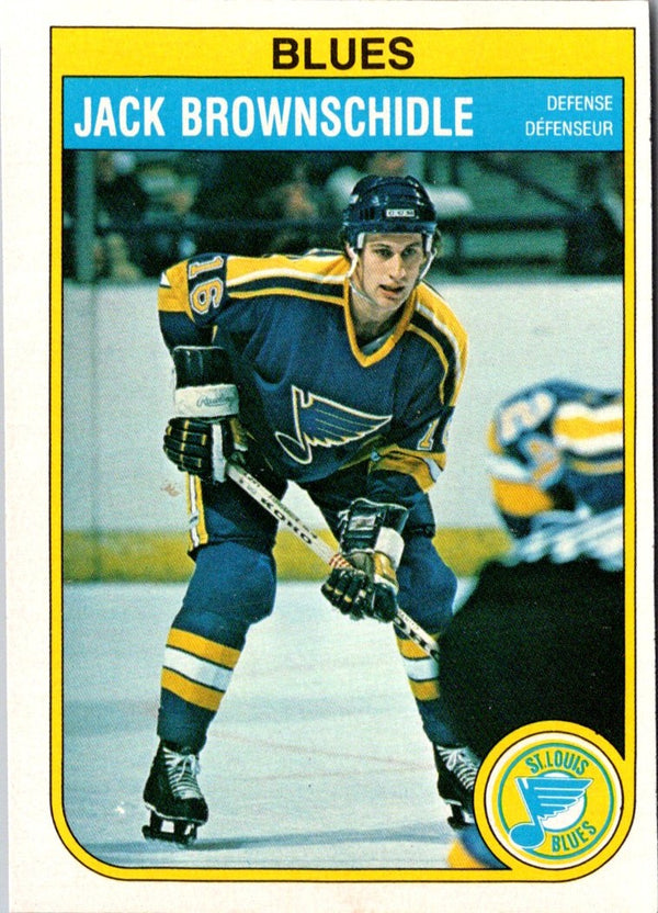 1982 O-Pee-Chee Jack Brownschidle #300