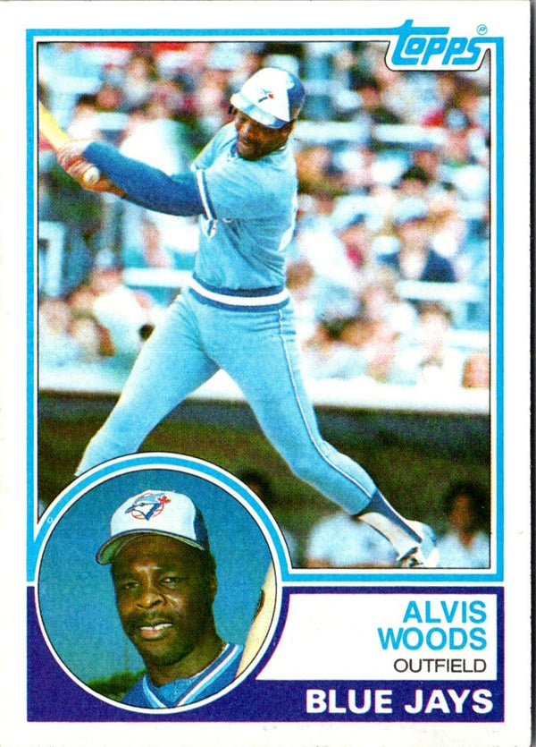 1983 Topps Alvis Woods #589