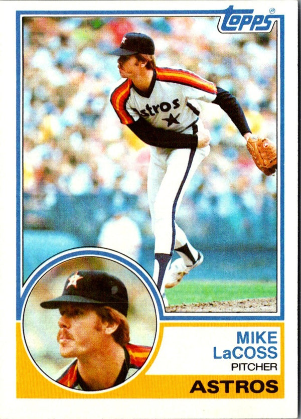 1983 Topps Mike LaCoss #92 EX