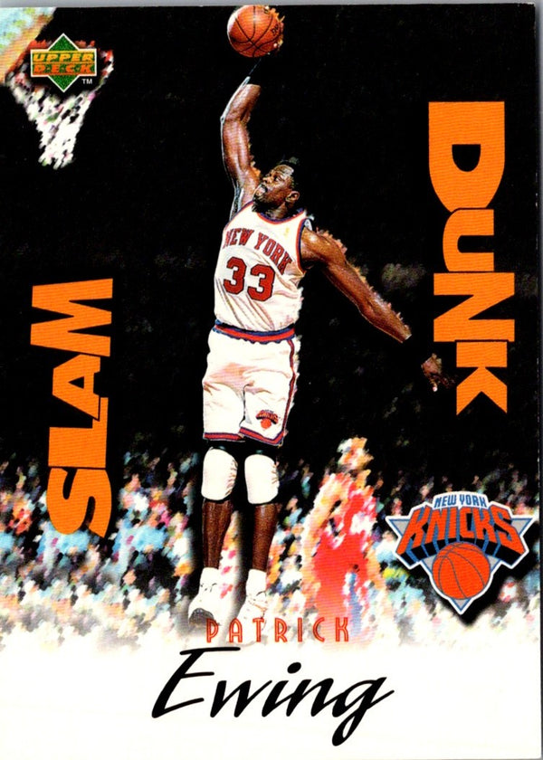 1997 Upper Deck Nestle Slam Dunk Patrick Ewing #SD10