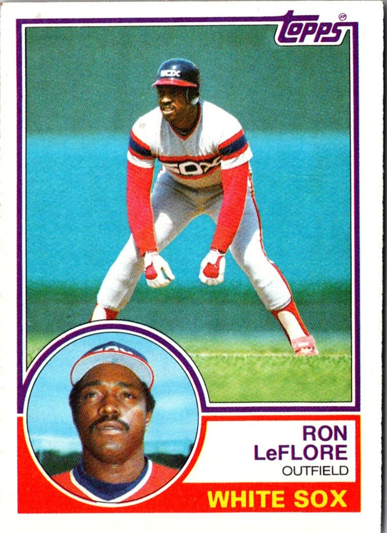 1983 Topps Ron LeFlore