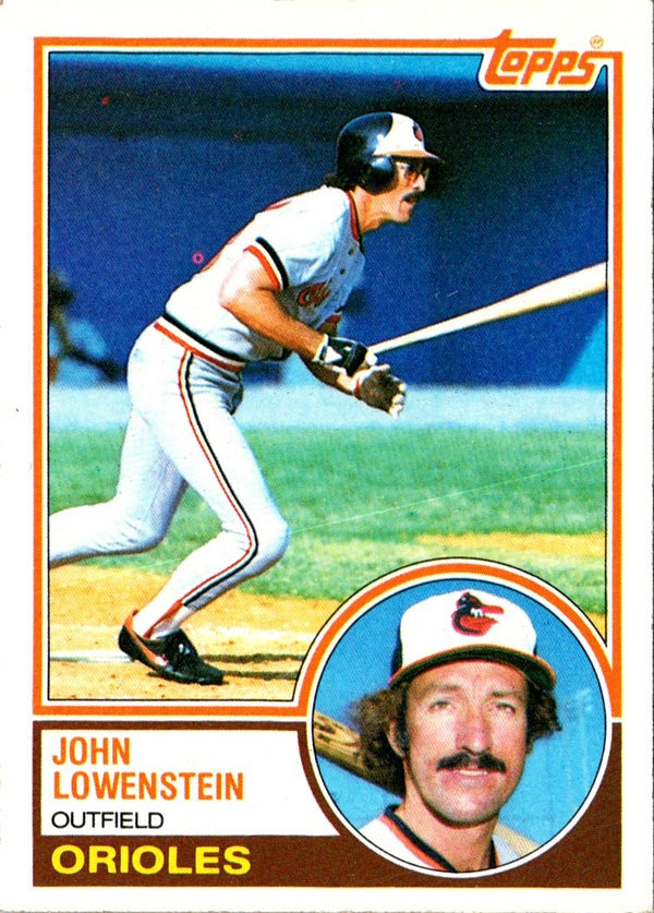 1983 Topps John Lowenstein #473