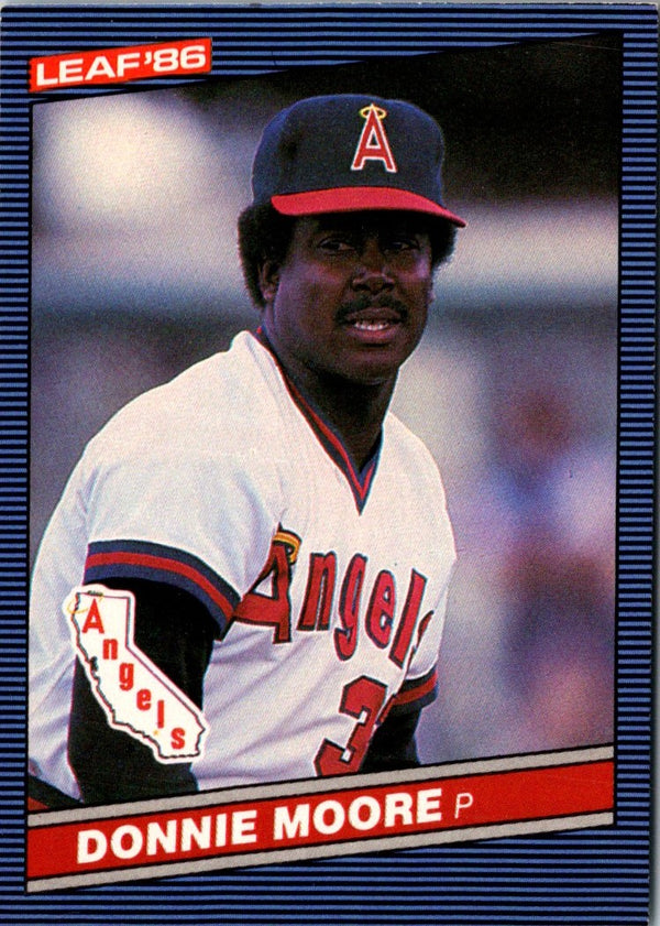 1986 Leaf Donnie Moore #130