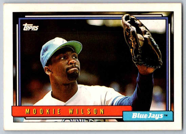 1992 Topps Mookie Wilson #436