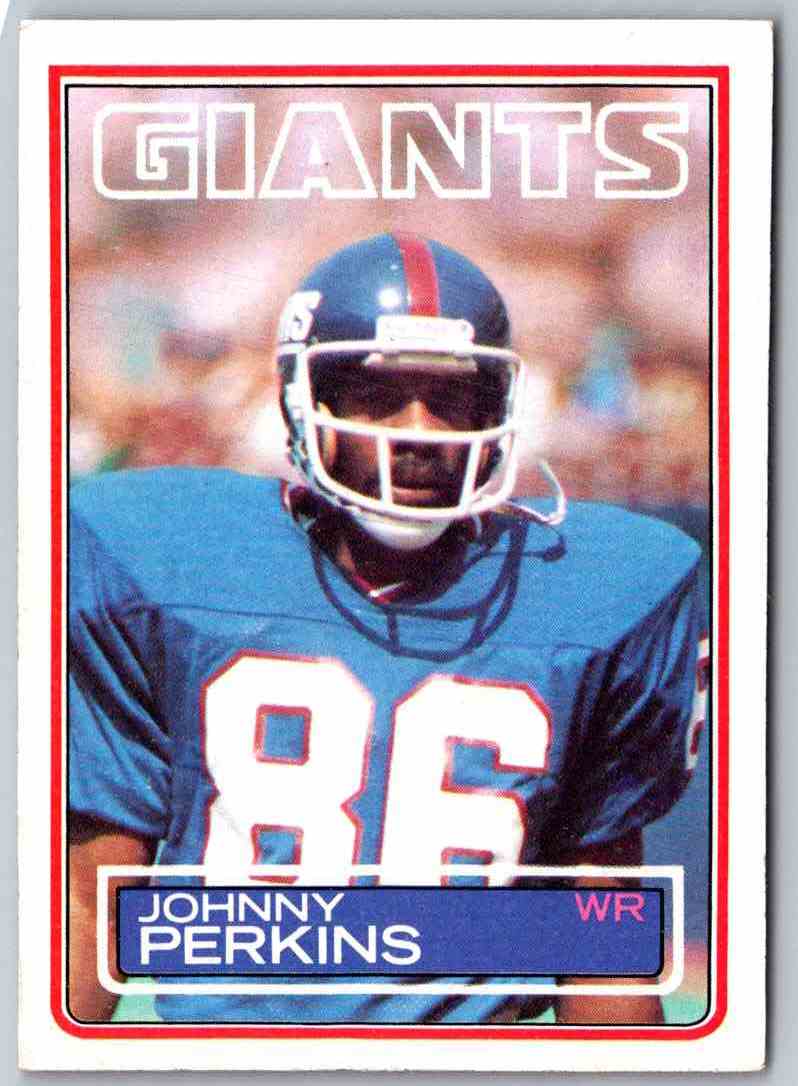 1983 Topps Johnny Perkins