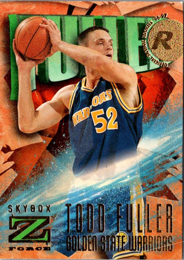 1996 SkyBox Z-Force Todd Fuller #147 Rookie