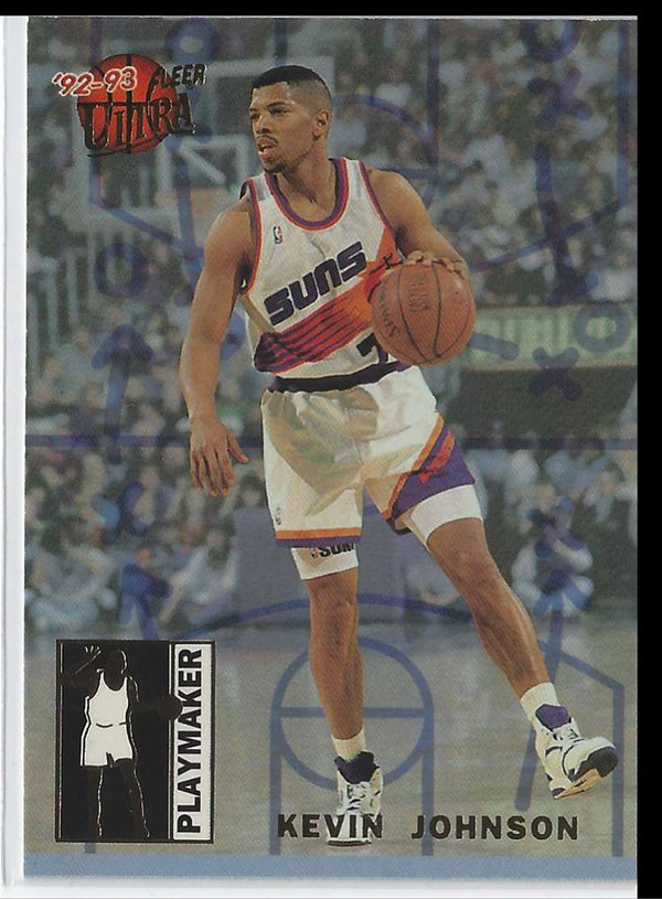1992 Ultra Playmakers Kevin Johnson #5 Hot