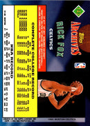 1992 Topps Archives Rick Fox