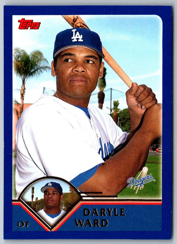 2003 Topps Daryle Ward #495